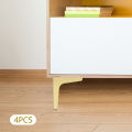 4 Modern Furniture Sofa Metal Legs DIY Replacement Parts Set of 4pcs/kit.
