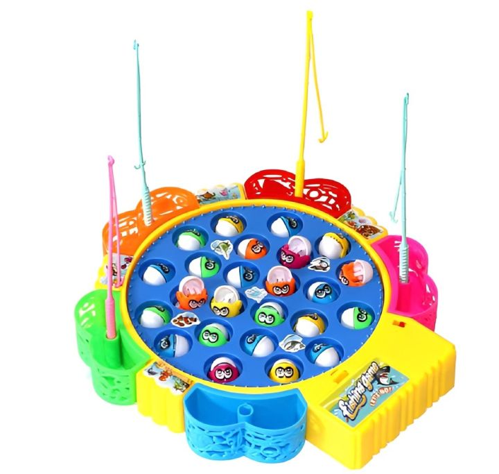 Box Fishing Game for kids (15 fish,4 player) | Daraz.com.bd