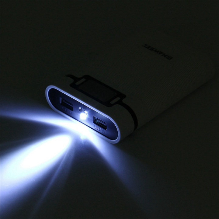 4Pcs%2018650%20Batteries%20Charging%20Case%20Rechargeable%20Case%20Mobile%20Power%20Nesting%20Material%20Dual%20USB%20Battery%20Case%20Durable%20Easy%20to%20Use%20White%20-%20Image%208