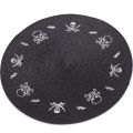 1pcs 38cm  watermelon Placemat Table Mat Round Placemats PP Plastic Woven Dining Table Mat Heat Insulation t Holder. 