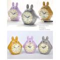 TOTORO Quartz Table Clock Bed Room Clock Alarm Clock Snooze Alarm Clock Pokemon LED Light Mute Silent. 