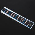 Violin Finger Guide /Fingerboard Sticker Fret Guide Label Finger Chart with Violin Shoulder Rest for 4/4-3/4 Size.