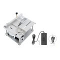 KOGEEK 150W Multi-Functional Table Saw Mini Desktop Saw Cutter Electric Cutting Machine with Saw Blade Adjustable-Speed Angle Adjustment 40MM Cutting Depth for Wood Plastic Acrylic Cutting.