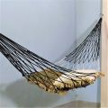 Normal Quality Long Dolna. Hammocks Hanging Rope bed for people of all ages ( Multicolor ). 