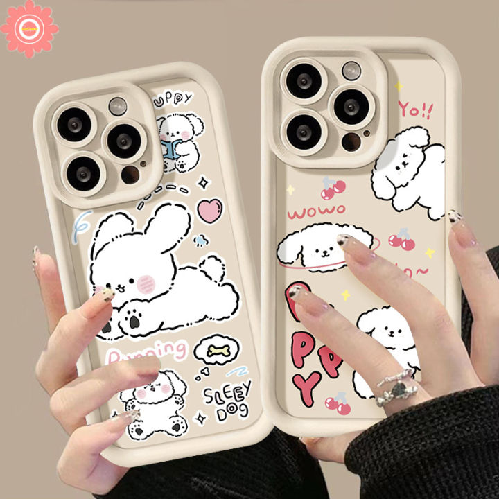 Creative%20Cartoon%20Puppy%20Phone%20Case%20Compatible%20For%20IPhone%207Plus%20XR%2013%2015%2011%2014%2012%20Pro%20Max%208%206%207%206S%20Plus%20X%20XS%20MAX%20SE%202020%20Cute%20Running%20Sleey%20Puppy%20Dog%20Angel%20Eyes%20Soft%20Case%20-%20Image%206