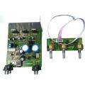 TDA2030 15W+15W+30W 2.1 Channel Amplificador Audio Subwoofer Power Audio Amplifier Board Dual AC 12-15V. 