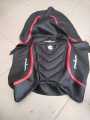 Bajaj pulsar n160 red modified seat cover. 