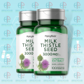 PipingRock Milk Thistle Seed Extract 3000 mg 100 Quick Release Capsules. 