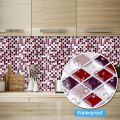 Vividtiles Self Adhesive Mosaic Tile Wall decal Sticker DIY Kitchen Bathroom Home Decor Vinyl. 