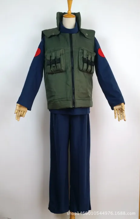 Fire%20Sakura%20Ninja%20Flag%20Kakashi%20Cosplay%20Dress%20Wig%20Shoes%20Wooden%20Leaf%20Head%20Wearing%20Vest%20Fleece%20Clothes%20and%20Pants%20Large%20-%20Image%202