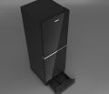 Whirlpool 236 Liter Fresh Magic Pro Crystal Black official Refrigerator. 