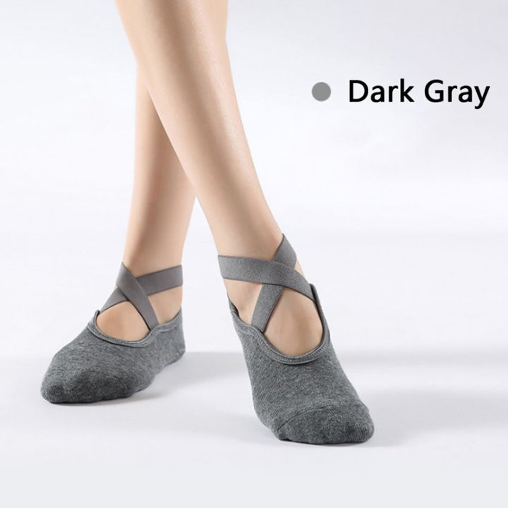 %EF%BC%88New%EF%BC%89Yoga%20ock%20for%20Women%20Anti-lippery%20Bandage%20Breathable%20Pilate%20Ballet%20Dance%20ock%20Cologo%20-%20Image%203