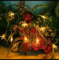 Reusable Christmas Atmosphere Decorative Light String Family Holiday Party Background Decoration Props LED.