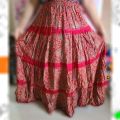 Stylish Long Skirt Fashionable Women Skirt , leghnda cotton big.