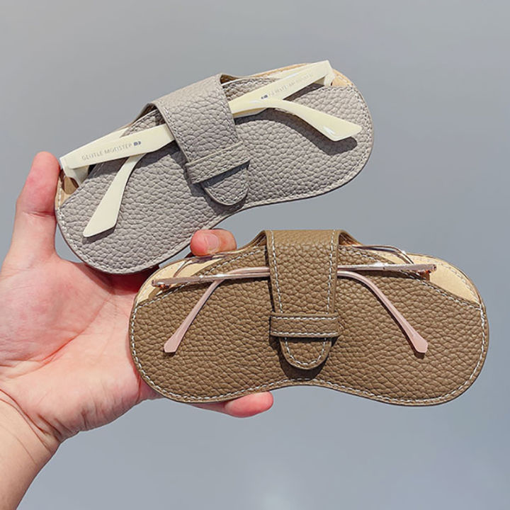 Simple Universal Portable Glasses Box Ins Japanese Storage Bag Anti Pressure Men Women Myopia Sunglasses Box Protective Cover Huiye