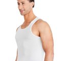 Pack of 3 Pcs Combo Men's Round Neck Sleeveless Cotton Tank Top From Levin.