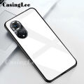 Casinglee For Huawei Nova 9 case Glass silicon Full Protection Tempered Glass Back cover for Huawei Nova9 Phone cases For girls and Boys.