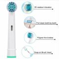 【Exclusive Limited Edition】 4 PCS /set Electric Toothbrush Replaceable Head Tooth Brush Heads For Oral B Electric Brush Nozzles Soft Dupont Bristle SB-17A.