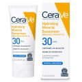 Cerave Hydrating Mineral Sunscreen 30 Face. 
