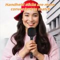 Handheld Wireless Microphone Interview Stick. 