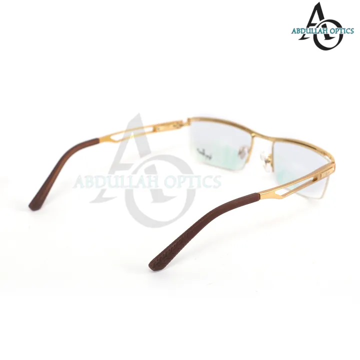 abdullah%20optics%20ray-ban%20of%207837%20C1%20aluminum%20body%20half%20rim%20(golden%20color)%20frame%20prescription%20eyewear%20good%20quality%20product%20(free%20brand%20box)%20-%20Image%204