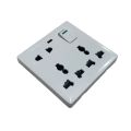 8 Pin Multi with 2 Pin and Dual 3 Pin Combined Function Universal Socket with Switch 8Pin. 