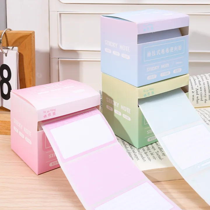256Pcs/Box%20Pull%20Out%20Style%20Sticky%20Note%20Decorative%20Scrapbook%20Sticker%20for%20Students%20Cute%20Stationery%20Sticker%20-%20Image%202