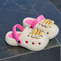 Hole shoes for summer women's outerwear. Thick increase the feeling of stepping on feces. Slippers with soft soles are non slip and breathable. EVA two wearing sandals. 