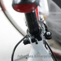 Bike Seat Clamp Aluminum Alloy Quick Release Bicycle Binder Clamp Bolt Seat Post 6 x 55mm Pole (Black). 
