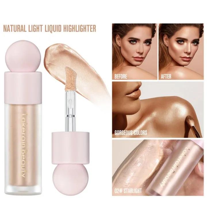 NEW%204-color%20Liquid%20Highlighter%20Contouring%20Stick%20Brightener%20Bronzer%20Glow%20Body%20Face%20Contour%20Shimmer%20Cosmetics%20face%20Makeup%20-%20Image%203