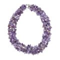 Wholesale Price Natural Crystal Tumbled Stone Beads Necklace Bohemian Abalone Shell Vintage Jewelry For Women Men.