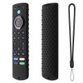For NEW Amazon Fire TV Stick 4k Max 2023 Remote Control Silicone Shockproof Replacement Case With Lanyard GlowIn Dark. 