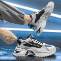 Versatile men's shoes 2024 spring new trend platform casual shoes daily heightened sports tide shoes men's wholesale cross-border. 