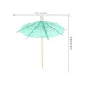 100 Pcs Hand Decor Drink Parasols Cupcake Ornament Cocktail Umbrellas Hawaii Ornament Cocktail Parasols Ice Cream Umbrella Sign. 