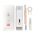 Keyboard Cleaning Tool Portable Multifunctional Cleaning brush Tool Electronics 7 in 1 Earbud keyboard laptop Cleaning Pen cleaner Kit.