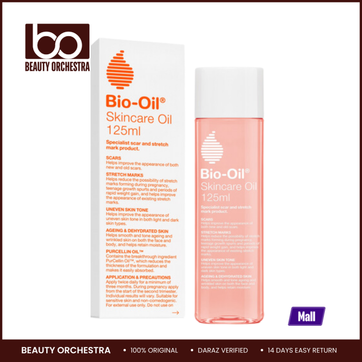 Bio Oil Skincare Body Oil Vitamin E Serum for Scars & Stretchmarks - 125ml