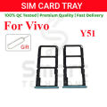 Vivo Y51 Sim Tray Micro SD Card Slot with Sim Ejector Pin Replacement Part. 
