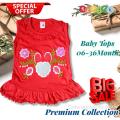 বাচ্চা মেয়েদের জন্য টপস (03-36 মাস)-সামার সফট কালেকশন. 
