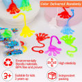 Happy Night 10-1PC Mini Sticky Hands Toys Perfect for Children Party Favors Boys and girls Pinata fillers Christmas Gift Bag Carnival Prizes. 