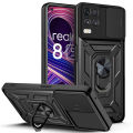 For OPPO Realme 8 5G Case Magnetic Car Holder Ring Shockproof Armor Back Cover For Realme 8i 8 Pro C20 C11 Stand Phone Cases. 