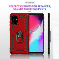 【3C VictoryEagle】Protect cover shockproof armor stand for Galaxy A31 with Holder phone cases for Samsung A31 car magnet back cover.