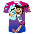 New Disney T-Shirts The Ghost And Molly Mcgee Cartoon Anime 3D Print Men Women Fashion Oversized T Shirt Kids Tees Tops Clothing. 