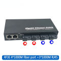 Computer Ethernet Connector Gigabit Fiber Optic Switch Media Converter Fiber SC Port-10/100/1000M. 