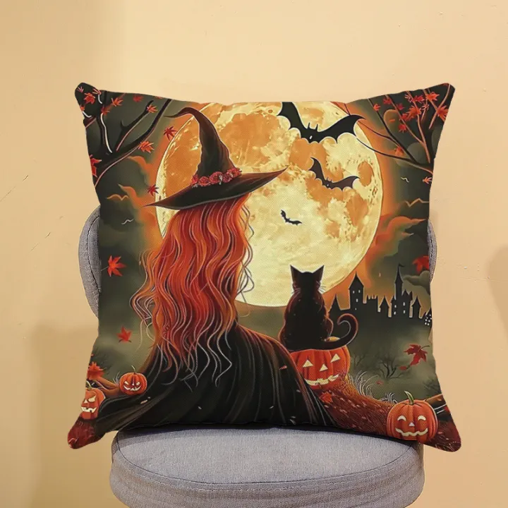 New%20long-haired%20little%20witch%20Halloween%20super%20soft%20pillow%20case%20for%20home%20living%20room%20sofa%20festive%20atmosphere%20ornaments%20cushion%20cover%20-%20Image%202