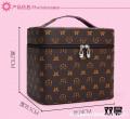 Big brand makeup bag women's portable large capacity 2023 new super hot ins luxury cosmetics storage box.
