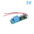 （NEW）Adjustable Cycle Timer Delay Relay On/Off Switch Relay Shield DC 5V 12V 24V Timer Delay Relay Module (0-15 Minutes） Jing. 
