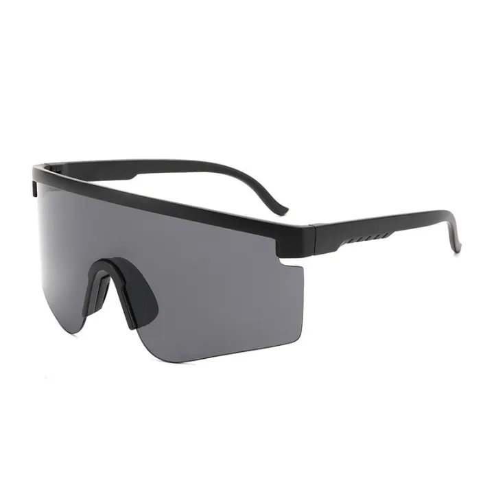 New%20Europe%20and%20America%20Cross%20Border%20Outdoor%20Large%20Frame%20Men's%20One-Piece%20Sunglasses%20Sports%20Cycling%20Sunglasses%20Sun%20Glasses%20Factory%20Direct%20Sales%20-%20Image%203