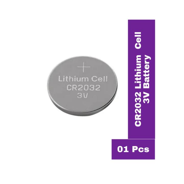 CR2032 Lithium Cell Coin Battery 3V  Silver for Motherboard, Remote Control, Watch , PC CMOS, Calculators, Weight Scale , Glucometer etc