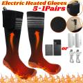 Unisex Heated Socks With USB Thermal Insulated Socks Winter Electric Heating Socks Outdoor Spots Heated Boot Camping Skiing Sock.