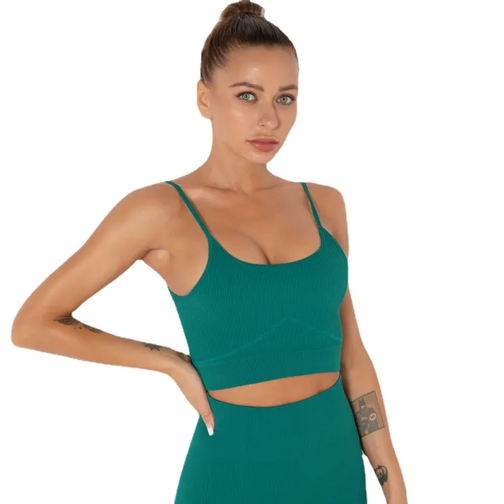Spot%20Goods%EF%BC%81European%20and%20American%20New%20Seamless%20Knitted%20Sexy%20Beauty%20Back%20Gathered%20Yoga%20Bra%20Running%20Sports%20Fitness%20Yoga%20Wear%20-%20Image%205